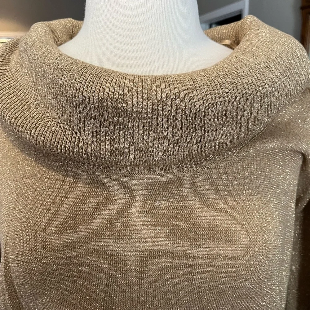 Gold Sparkling Cowl